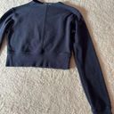 Puma  Long Sleeve Running Dark Blue Crop Top Size XS Photo 0