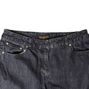 Dana Buchman  Womens Straight Leg Jeans High Waist Dark Wash Size 14 Photo 1