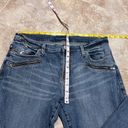 Rock & Republic  Kendall Crop Capri Mid Rise Denim Jeans Medium Wash Size 14 Blue Photo 5