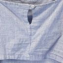 Brandy Melville  Dena Tank Top Striped Blue White Summer Tie Shoulder One Size Photo 9