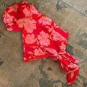 Floral One Shoulder Top Size Medium Multi Photo 0