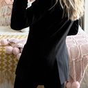 BCBGMAXAZRIA Black Blazer With White Stitching  Photo 5