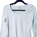 Krass&co O Thread & . White Long Sleeve Workout Top Sz M Photo 2