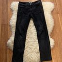 Ring Of Fire  Black Distressed Skinny Denim Jeans Sustainable EUC Sz 27 Photo 8