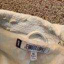 white faux leather jacket Size XL Photo 4