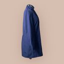 Jones New York Vintage  Blue Double Breasted Trench Coat Women’s Size 16 Photo 1