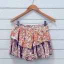 American Eagle  Outfitters Floral Ruffle Skort S Photo 1