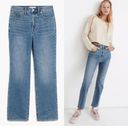 Madewell  Slim Demi-Boot Jeans in Enright Wash Photo 4