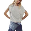 We The Free  Donny Sweatshirt Women's Size M Sleeveless Hooded Slouchy Baggy Photo 0