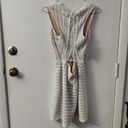 Storia  Lace Up White Dress with Cream Undertones New Size S White Party Photo 1