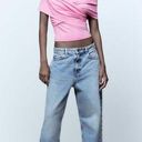 ZARA NWT  Wrap Top in Pink Photo 0