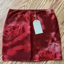 Meshki Mini Skirt Red Photo 2