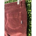 Patagonia  Women’s Maroon Corduroy Pants Size 30 Photo 2