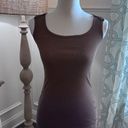 Fleurish EUC crochet back ribbed tank Brown Photo 0