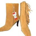 Predictions Carmel Colored Fringe Boots Photo 1