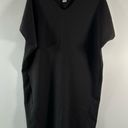 Chico's Chico’s swing flowy shirt dress sheer black Sz S Photo 0