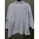 Alfred Dunner Stars On Stripe Button Down Top 3x NWT (b45) Photo 5