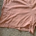 Torrid  | pink crepe lace front shorts Photo 3