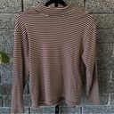 Lands'End Vintage Lands’ End Striped Turtleneck Photo 1