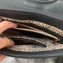 Kaari Blue Black Gold Clutch Purse Photo 5