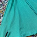 The Row Vintage Queens Mint Green Collared V Neckline Midi Dress Photo 10