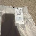 ZARA soft gold satin effect pleated shorts never worn Photo 6