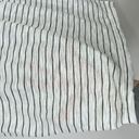 Madewell Dolaman Sleeve Crewneck Tee Shirt in Black and White Stripe Size XS NWT Photo 5