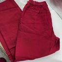 Woman Within NWT size 12WP  burgundy straight leg jeans Photo 4