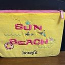 Benefit Embroidered Bathing suit bag for travel Yellow Photo 0