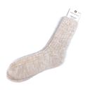 American Eagle NWT  Fuzzy Crew Socks Cream O/S Photo 0