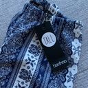 Boohoo NWT  Leanne Boho Paisley Print Flare Pants Photo 2