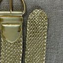 Disney Womens Wide Woven Gold Toned Belt Size S-M- L 0-40 Inches Photo 7