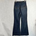 Mudd  Super Ribcage High Button Fly Wide Flare Leg Denim Jeans‎ JRS Size 5 Photo 1