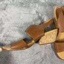 Kork-Ease  Patterson Women’s Leather Sandals Cork Bottom Strappy Heel Size 11 Photo 2