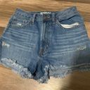 REWASH High-Waisted Denim Jean Shorts Photo 0