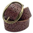 Coldwater Creek  Belt Boho Studded Leather Belt Women’s Size Medium Photo 7