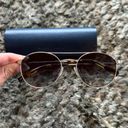 Warby Parker fisher polished gold sunglasses Photo 0