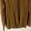 American Eagle NWT  sweater turtleneck cowl thick knit Brown M Photo 3