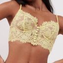 For Love & Lemons NWOT  Yellow Faye Lace Underwire Bustier Top - XXS Photo 0