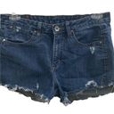 Aura  Wrangler Distressed “Cutoff” Denim Shorts 10S Midrise Photo 0