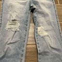 O'Neill O’Neil straight leg distressed light wash denim jeans size 28 button fly Photo 2