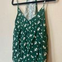 Xhilaration 2/$12 Xhiliration Women’s Plus Size Green Floral Boho Tank Top Size XXL Photo 2