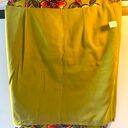 The Loft “  ”  LINED FITTED PENCIL  SKIRT SIZE 8P  AVOCADO FLORAL CUTE WITH BOOTS LNC Photo 7