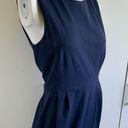 Cynthia Rowley  sheath navy blue knee length medium dress Photo 1