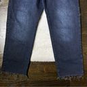 Banana Republic  Premium Denim High-Rise Straight Leg Frayed Hem Cutoff Jeans Photo 3