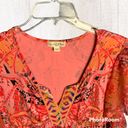 Live and let live Multi colors & Designs Blouse w Sheer Sleeves And Sequins Wm 1X Photo 1