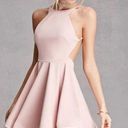 Angel Biba  A Line Round Neck Pink Backless Prom/ Homecoming Dresses Sz. 8 NWt Photo 0