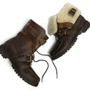 Ralph Lauren Lauren  Shearling Leather Boots Photo 0
