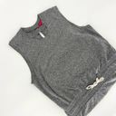 n:philanthropy  Sleeveless Knit Dress Drawstring Waist Heather Gray M Photo 1