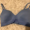 PINK - Victoria's Secret PINK Victoria’s Secret Blue Unlined Bralette Photo 0